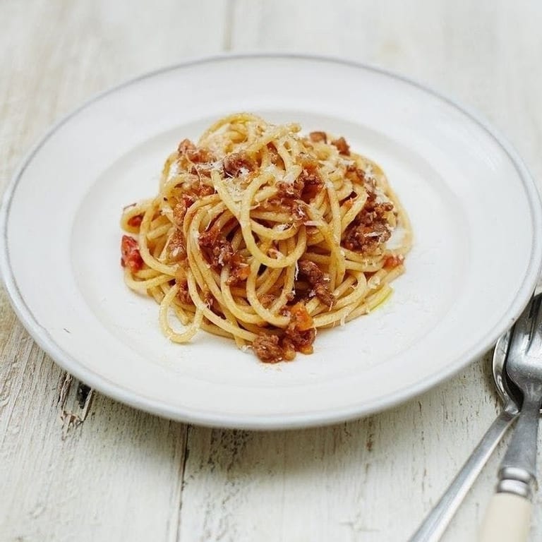 Delicious Spaghetti Bolognese Awaits