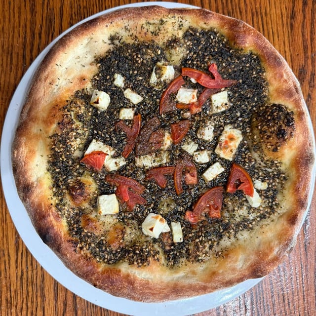 Mediterranean Pizza.