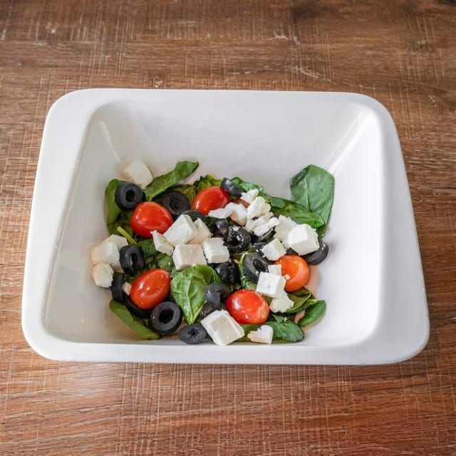 Vegan Spinach Salad.