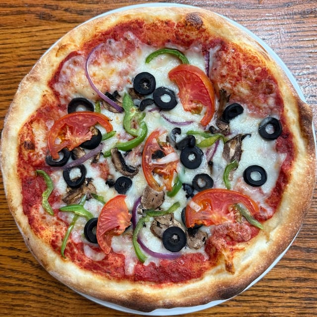 Vegetarian Pizza.