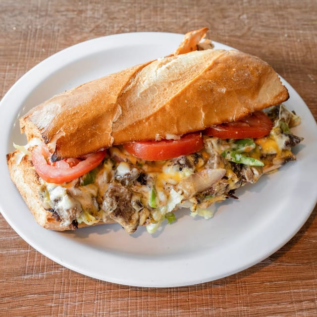 Chopped Cheese Sandwich.
