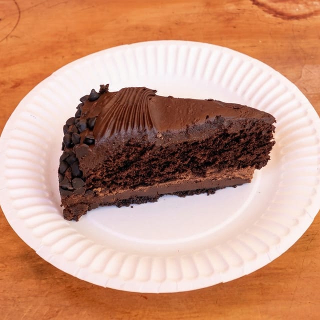 Chocolate Mousse Cake.